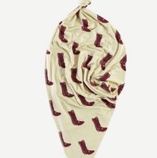 New Kate Quinn Single layer Bamboo swaddle cowboy Boots