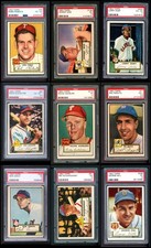1952 Topps Baseball Complete Set w/o Mantle 5 - EX 7202947
