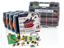 Brown Dog Gadgets Crazy Circuits 101 Student Kit, 4 Tier