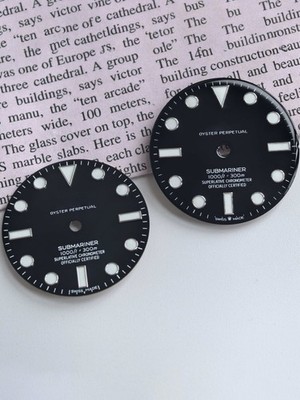 For No Calendar SUB Literally Adapted 2836 3130 3230 Movement Submariner Dial