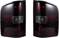 2007-14 Silverado 1500 2500HD 3500HD Tail Lights Pair  Compatible Replacement