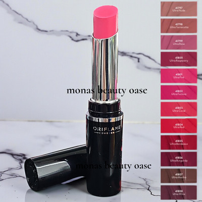 Oriflame THE ONE Colour Unlimited Ultra Fix Lipstick Ultra Pink Cremig Matt Edel