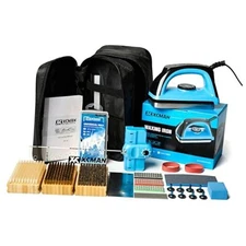  Complete Ski Snowboard Tuning Waxing Combo Kit with Waxing Iron,Ski Wax,Side 