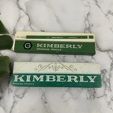 General Pencil Co Kimberly Drawing Pencils Vintage Lot of 20 Sharpened 3H Boxes