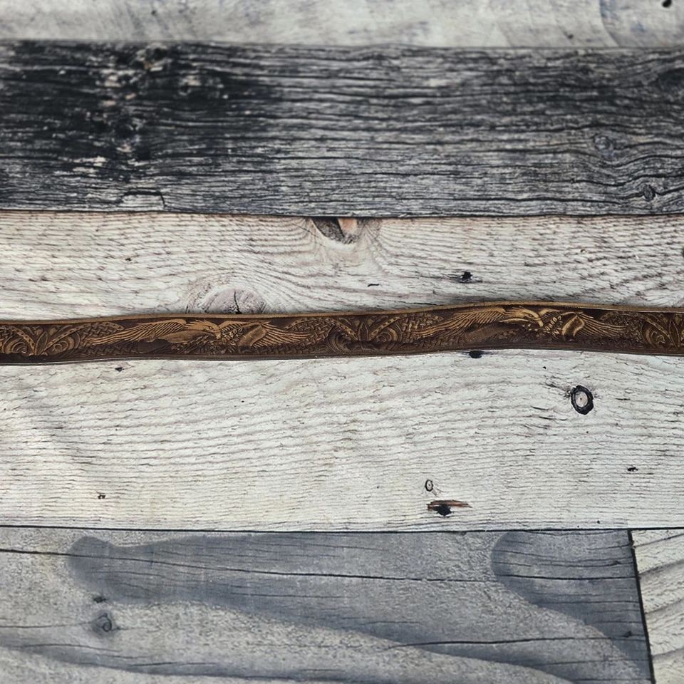 Hebilla de cinturón Texas The Great American 1980 Lone Star 142 cambio de cinturón hebilla cuero Foto 4 de 4