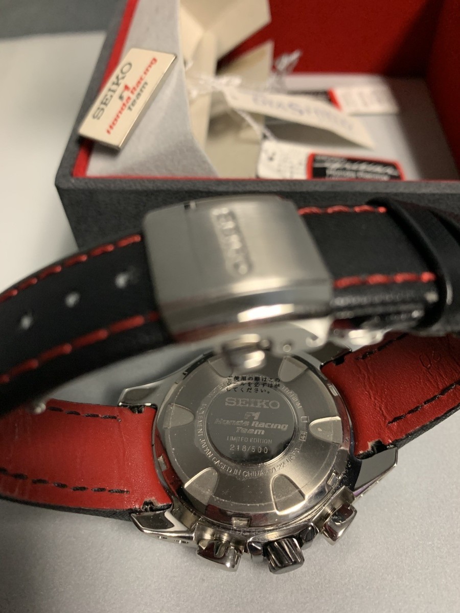 【新品未使用】500本限定 セイコー SBHV005ホンダレーシングチーム SEIKO SBHV005 IGNITION HONDA RACING TEAM F-1 LIMITED EDITION