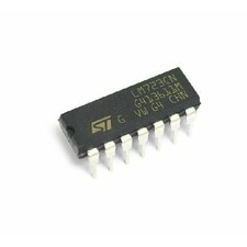 2PCS LM723CN LM723 DIP-14 IC Adj. Voltage Regulator 2-37V *lh