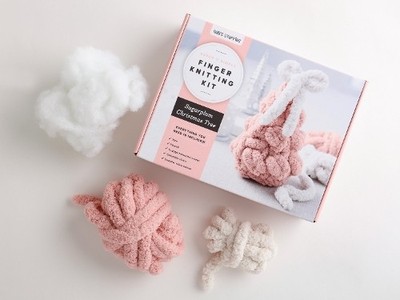 Sabrina-Rose Be Super Simple Finger Knitting Kit Sugarplum (Mixed Media Product)