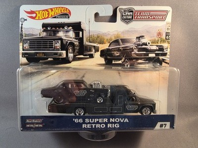 Hot Wheels Car Culture Team Transport '66 Super Nova Retro Rig 1:64 Diecast