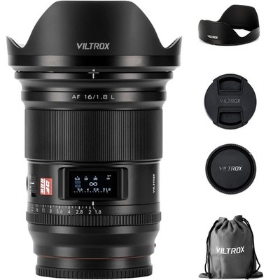 Viltrox 16mm F1.8 Full Frame Large Aperture Auto Focus Lens for L Mount Cameras