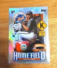 Nolan McLean Home Field Topps Series 1 York Mets debut card