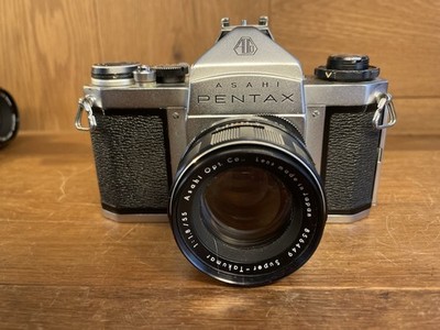 *Near Mint* Pentax SV Film Camera Super Takumar 55mm F/E1.8 Early Model From JPN