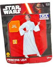 Authentic Rubie's Princess Leia Adult Costume   Standard Size 12