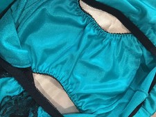 Vtg Vanity Fair Style Double Nylon Granny Panties 7 L