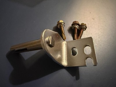 Atosa W0604022 Door Hinge, Top, Right, R06007000039 with 3pcs M6x16 screws