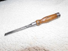 Thos Ibbotson - 3/8" Ash Handled Registered Pattern Sash Mortice Wood Chisel