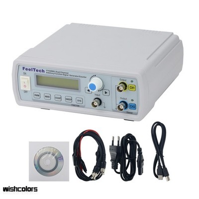 FY3200S 25MHz 2Channel Arbitrary Waveform DDS Signal Generator Frequency Meter