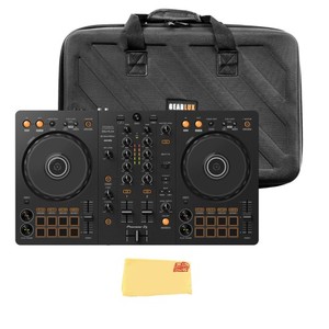Pioneer DJ DDJ-FLX4 2-Channel Controller - Black Bundle w/ Case,
