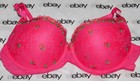 NEW Victoria's Secret Pink Wink Push-Up Balconette Bra 38C & Panty Set Large VS — photo 2