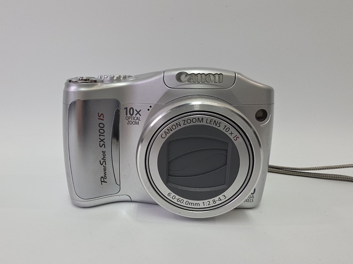 CANON PowerShot SX100 IS Digital Camera 8.0 MP PC1256 Silver