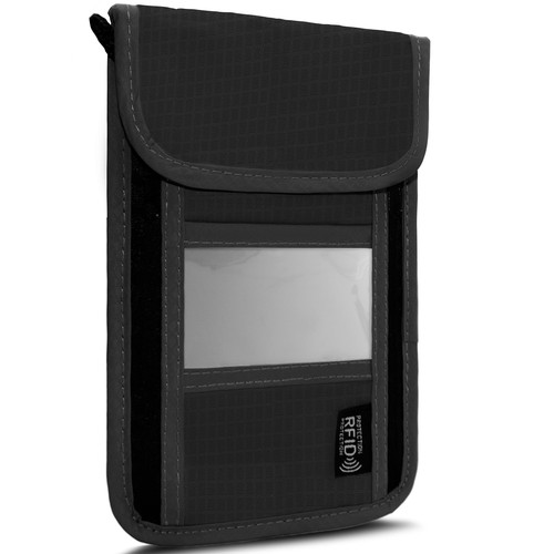 Travel Neck Wallet with RFID Blocking – Passport Holder Organizer Neck Pouch ...
