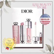 Dior Addict Lip Essentials + Gift Box Lip Glow & Maximizer ~3 pce Set 001 Pink💕