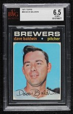 1971 Topps Dave Baldwin #48 BVG 6.5 0q3