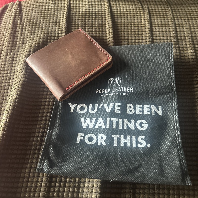 Popov Vertical Wallet - Highly rated Buy It For Life recommendation