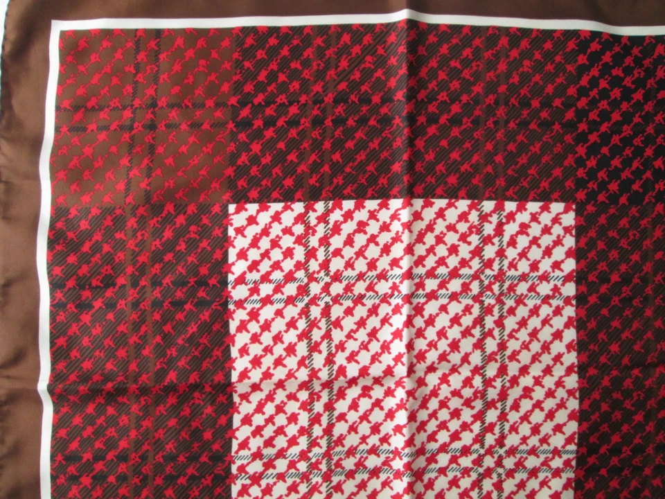 -Impresionante bufanda vintage PIERRE CARDIN Paris 100 % seda - Imagen 4 de 4