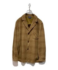 PENDLETON 50's Check Wool Unconstructed Jacket beige