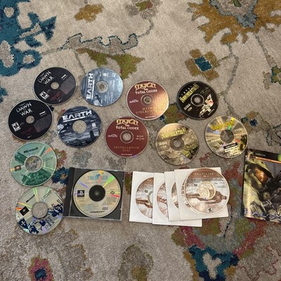 Vintage PC Game Lot Half-Life 2 Age of Empires Warhammer Myth Total Annihilation