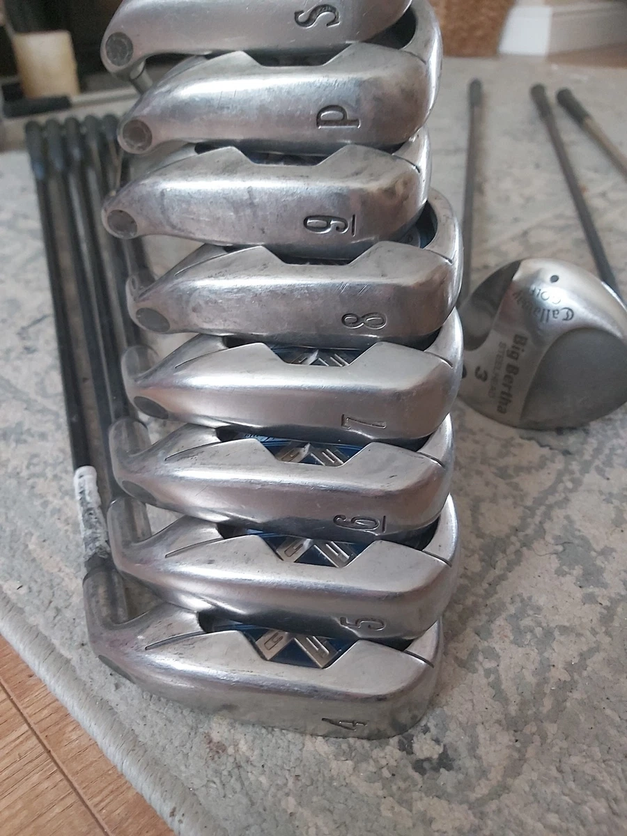 Set De Fers Callaway X.18 – 8 Clubs (5-9, PW, AW, SW) – JV X-Series 70i – Flex SR – Homme