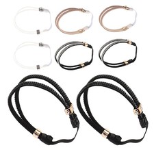 4 Pairs Heel Tie for High Heels Adjustable Straps Detachable Shoes