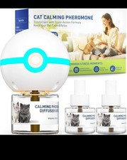 TrinityCalm Cat Calming Diffuser Kit Pheromone Anti Anxiety Behavioral