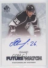 2011 SP Authentic Future Watch /999 Slava Voynov Viatcheslav Rookie Auto RC m0p