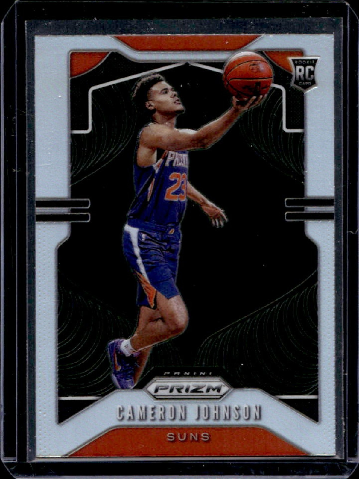 2019-20 Panini Prizm Cameron Johnson RC Prizm Silver Rookie #257 Suns