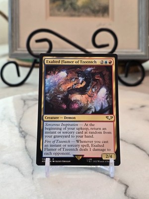 MTG Exalted Flamer of Tzeentch Universes Beyond: Warhammer 40000 Regular NM
