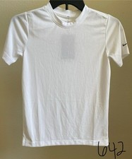 Nike Kids Small White Dri-Fit Golf T-Shirt