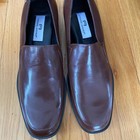 ETIENNE AIGNER Stamford Leather Loafers, Women's, Brown Size 11 New! — photo 1