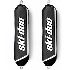 Ski-Doo BRP Black & Grey Shock Protector Covers Snowmobile (Set of 2) NEW