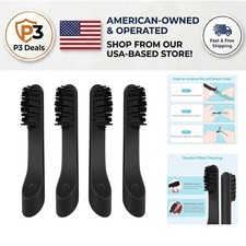 Adult  Kid-Friendly Quip Electric Toothbrush Replacement Heads - Soft  Gentle