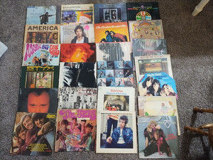 60s-80s Album COVERS ONLY-No Record- Stones, Who, Doors, Twisted Sister, Skynyrd
