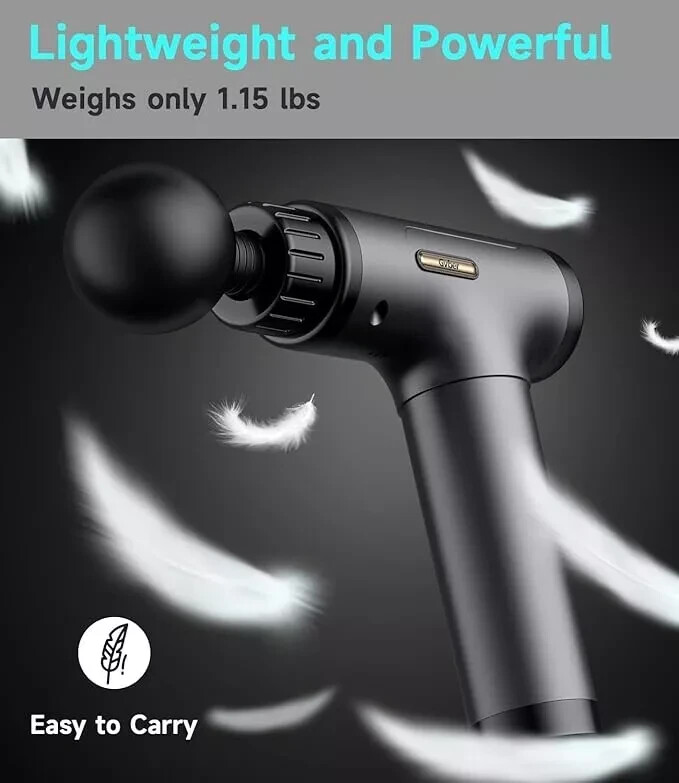30 Speed Percussion Massage Gun for Deep Tissue Muscle Relaxation Gift