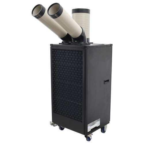 2 Tubes Industrial Air Conditioner Movable Spot Cooling Equipment 12000BTU 220V - Picture 3 of 24