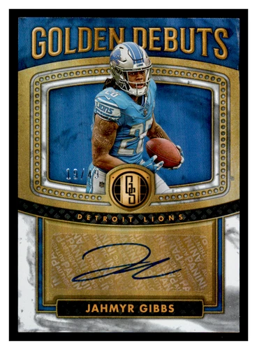 2023 Panini Gold Standard Jahmyr Gibbs #GD-6