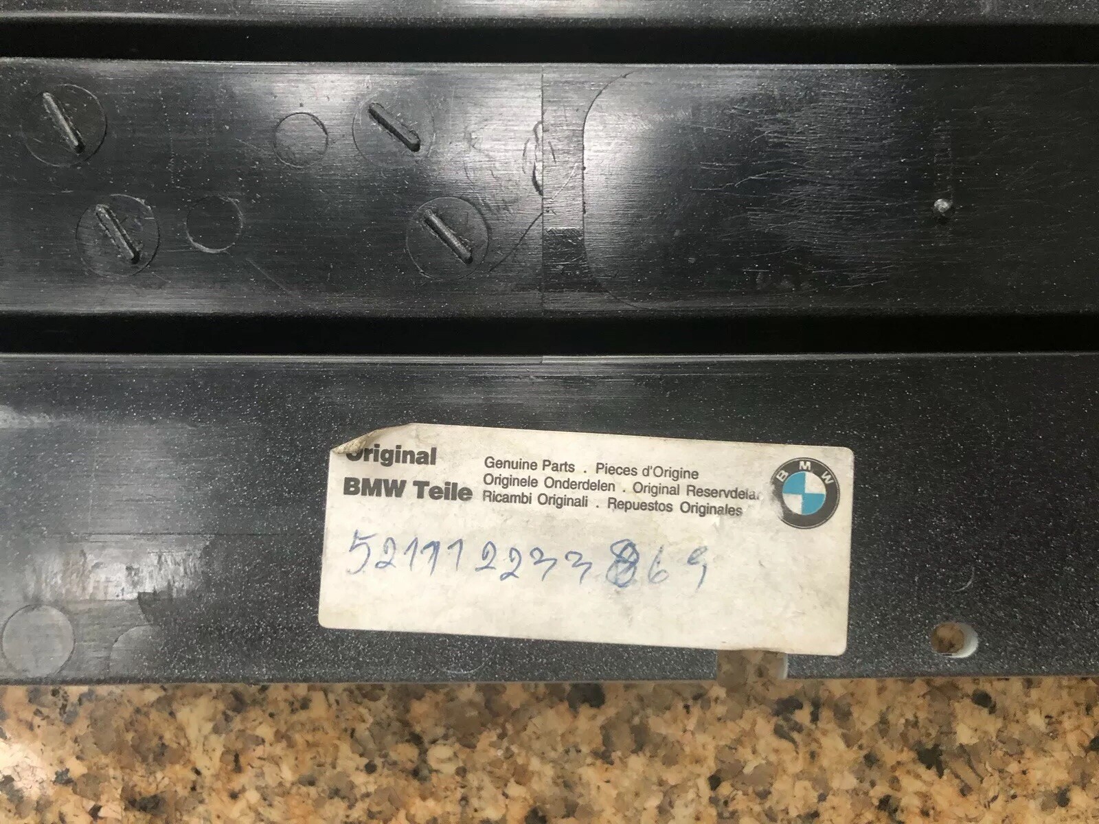 Genuine 51112233867 51112233869 Front Bumper BMW E36 | eBay 