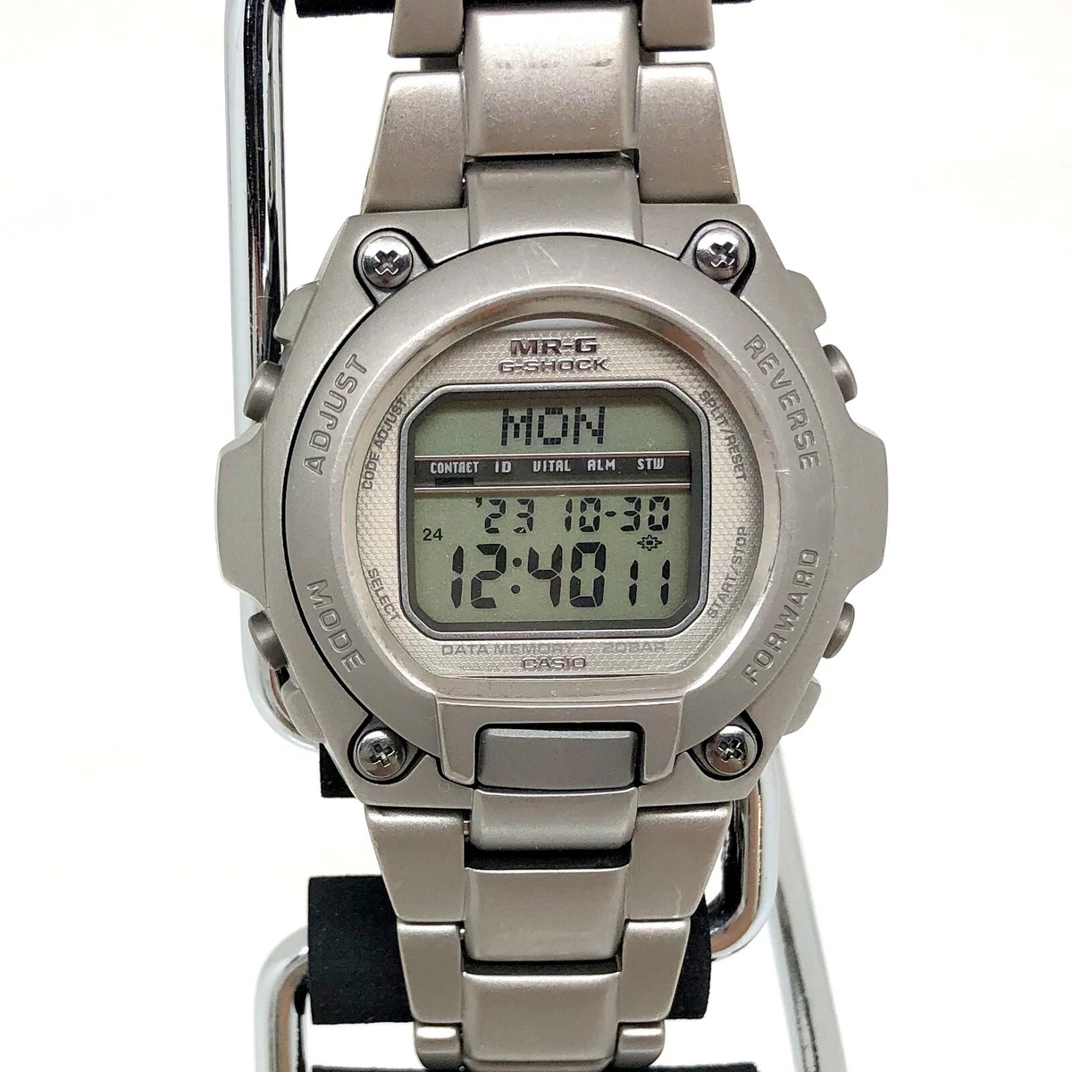 Casio G-Shock Special Polished Titanium MTG MRG200T Digital Link ...