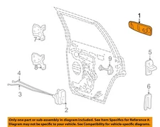 CHRYSLER OEM 2002 Grand Cherokee Lock Hardware-Handle, Outside 5FW47XS5AC