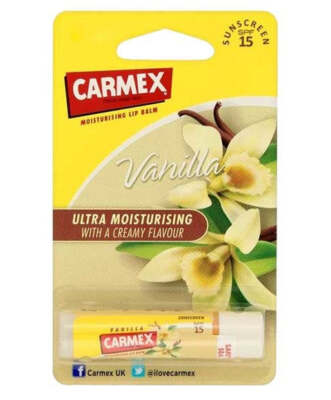 Carma Laboratories Carmex feuchtigkeitsspendender Lippenbalsam Stick Vanille