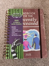 Beetlejuice Handbook For The Recently Deceased Planner Calendar Notes 2025